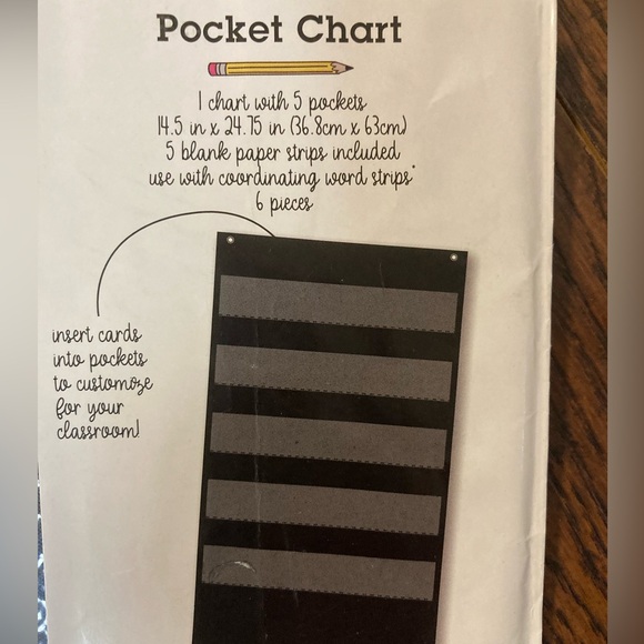 Pocket Charts Set of 5! - Picture 7 of 8